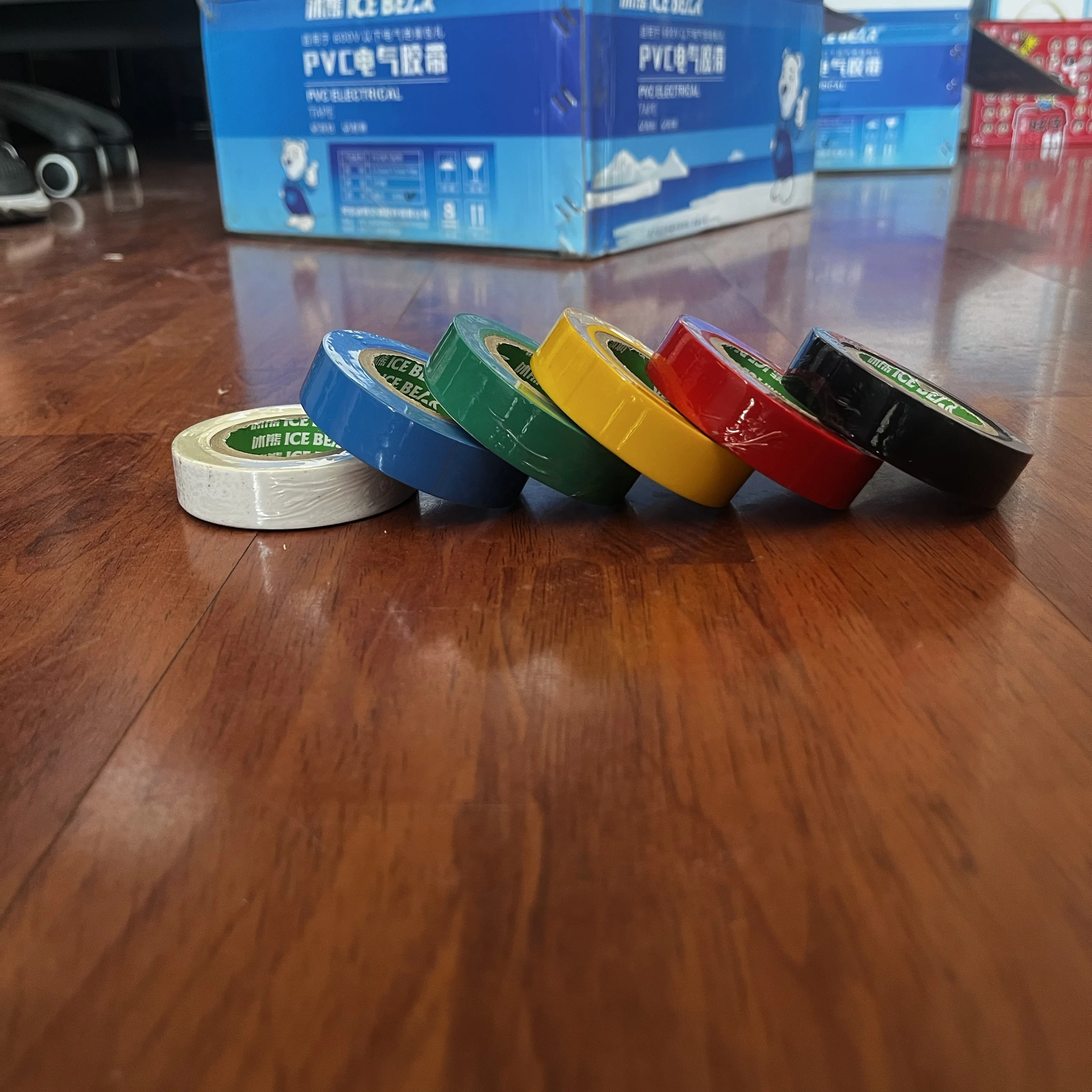 High Adhesive Insulation PVC Electrical Tape Waterproof Insulation Electrical Ground Cable Insulating Tape