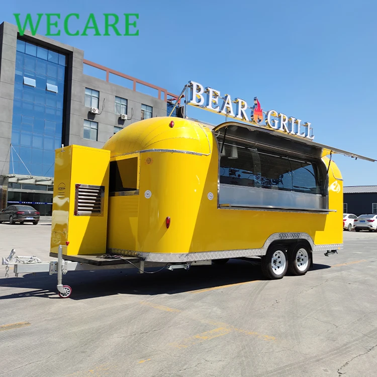 WECARE Кейтеринг foodtruck концессионные трейлеры Мобильная еда грузовик для продажи Европа