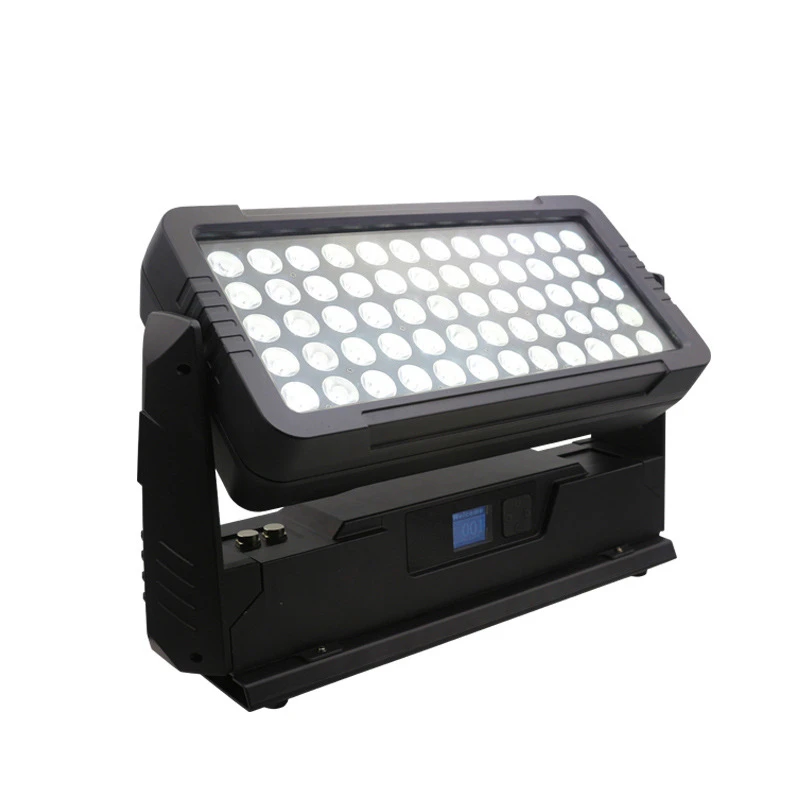 Led Wash 60x10w 15W 18W 4in1 6in1 RGBWA UV Waterproof City Color LED Flood Wash Outdoor Event Show Led Wall Washer Stage Light