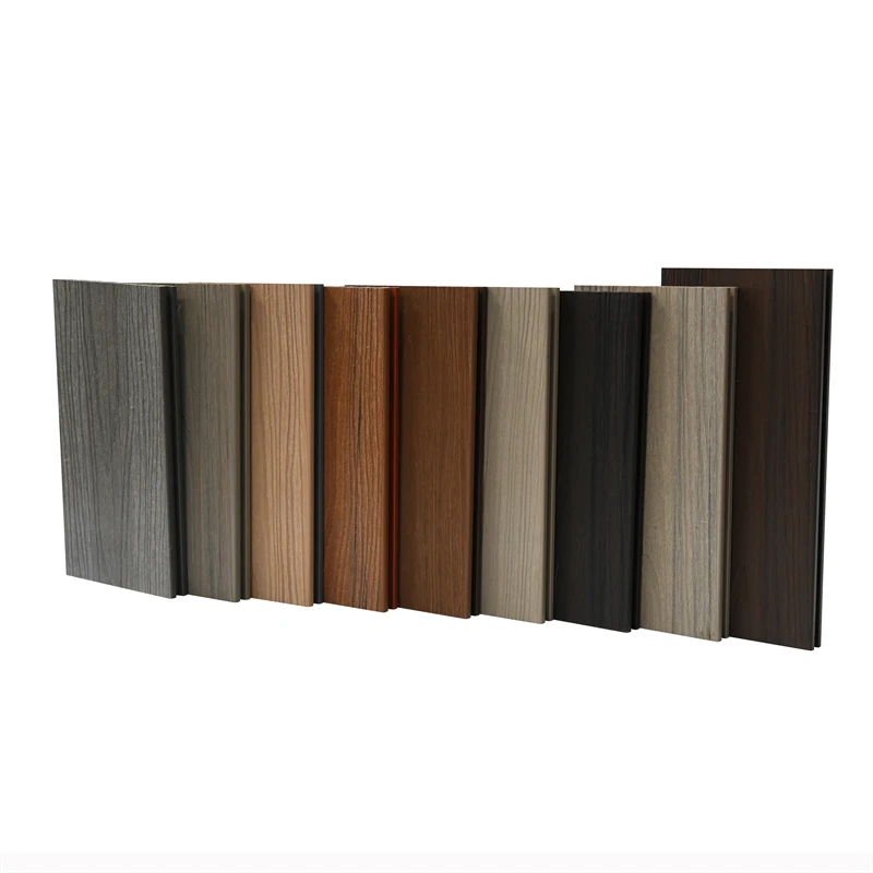 Timber Texture Durable Waterproof WPC Waterproof Interlocking and Anti-slip Synthetic Co-extrusion Decking