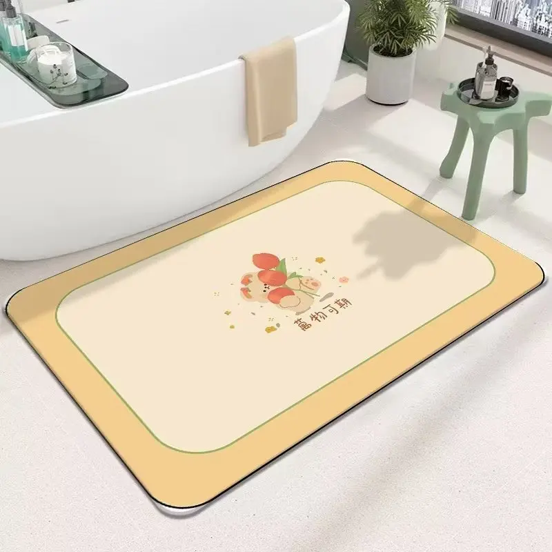 Good quality anti slip floor bath mat waterproof floor mat from China manufacturer