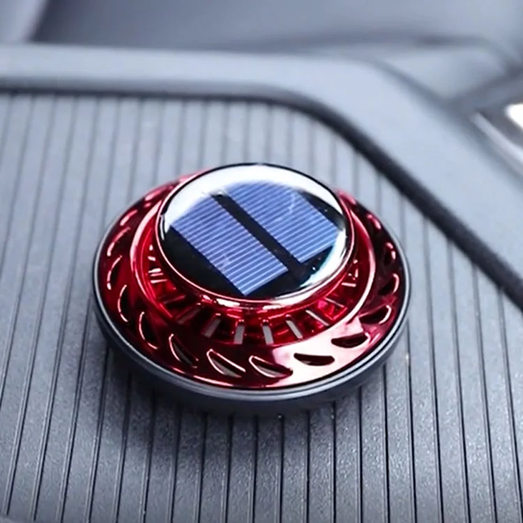 Hot Sell Solar Power Car Aroma Essential Oils Diffuser Car Air Freshener