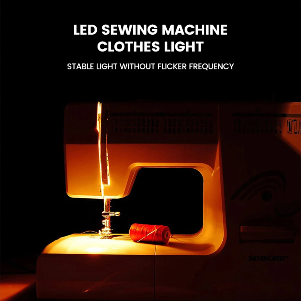 Industrial Portable Flexible Neck Work Light Magnet Touch Switch Light Sewing Machine Light