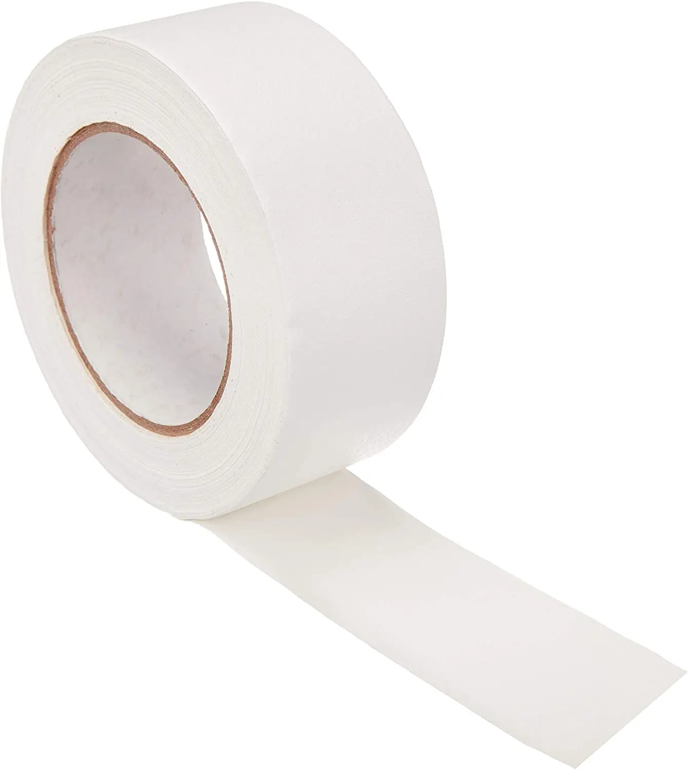 White Strong Pro Adhesive Single Side Jumbo Roll Cloth Fiber Duct Gaffer Tape