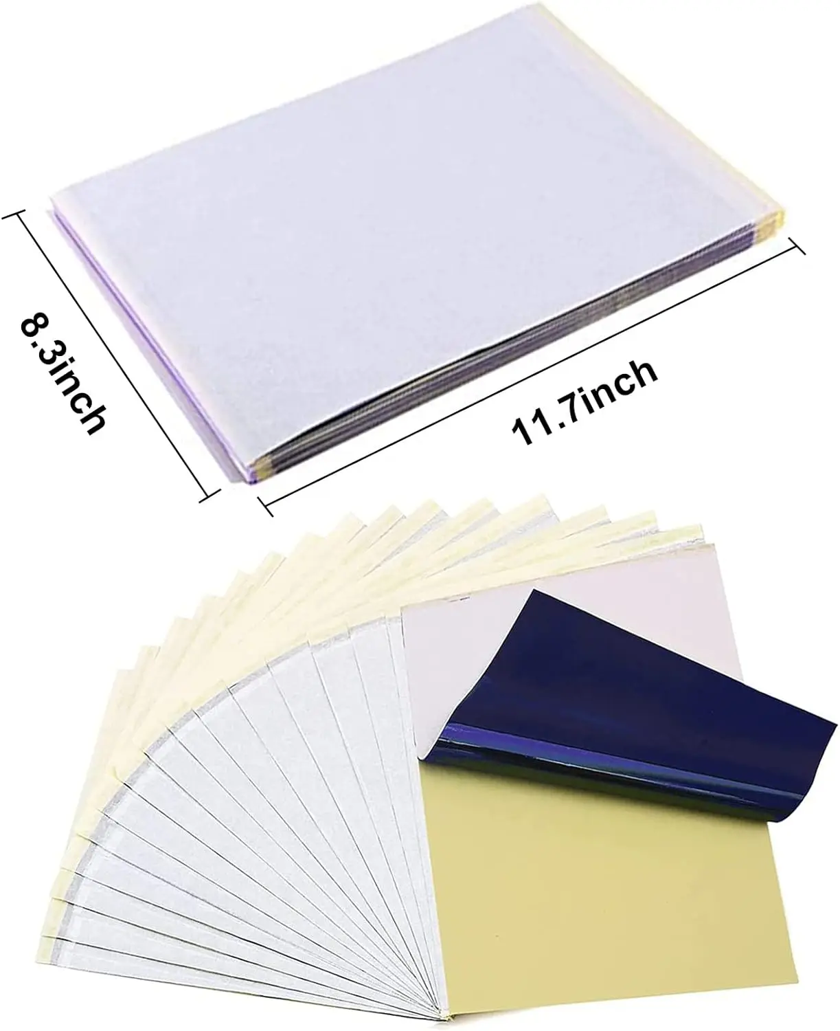 Hadiyah Factory Tattoo Transfer Paper A4 Size Wholesale Professional Tattoo Stencil Transfer Paper for Tattoo Supplies