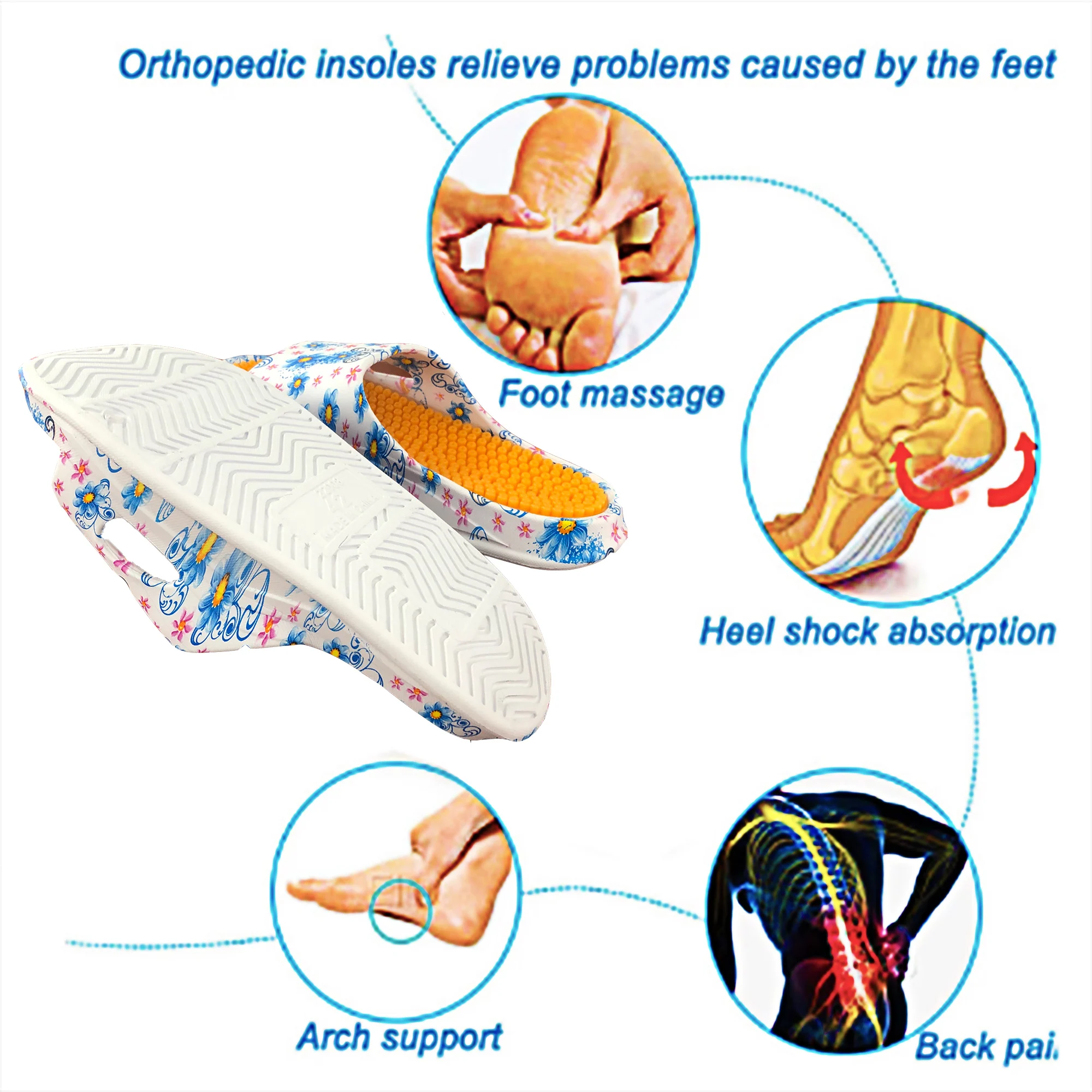 latest design girls slippers slippers plastic sandals insole arch plastic custom