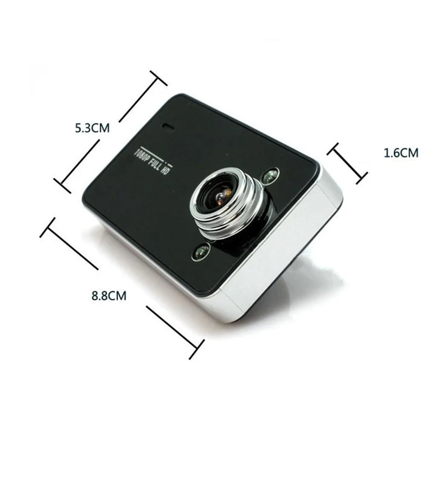 K6000 full HD 1080P hot sales vehicle DVR  factory Wholesale cheap car blackbox 2.4'TFT PIXEL 30W dashcam for driving recording