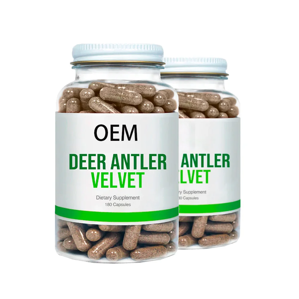 Оптовая Продажа оптовая цена добавка для здоровья оленьи рога бархатный порошок бархатные капсулы