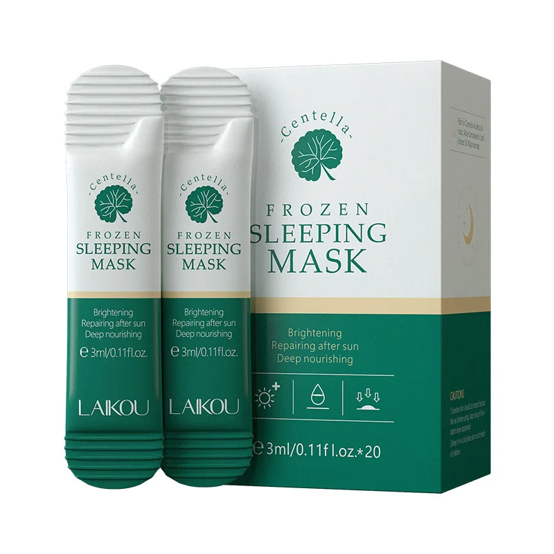 Hot Sale Centella Asiatica Organic Face Mask Moisturizing Washing Free Smearing Sleeping Functional Facial Mask