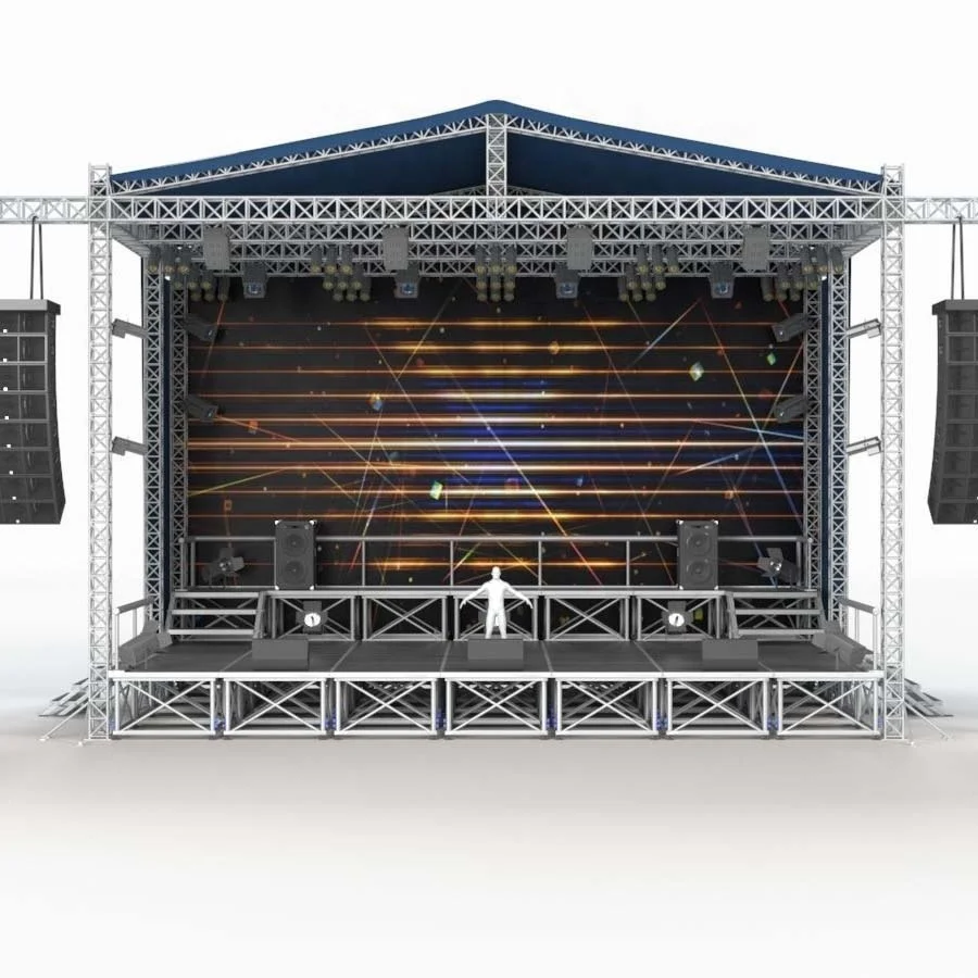 Бесплатный дизайн фермы вечеринки дисплей сплав студия с подъемной