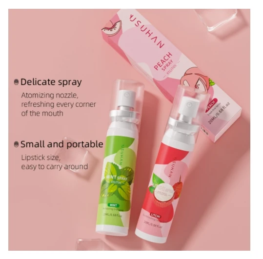 Health oral care spray bad breath fresh dental mouth freshener perfume sprayer remove odor