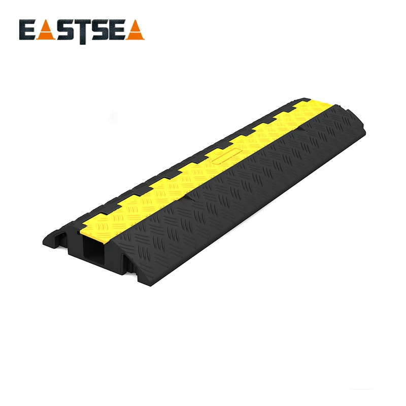 1 Big Channel Roadway Safety Rubber Cable Protector
