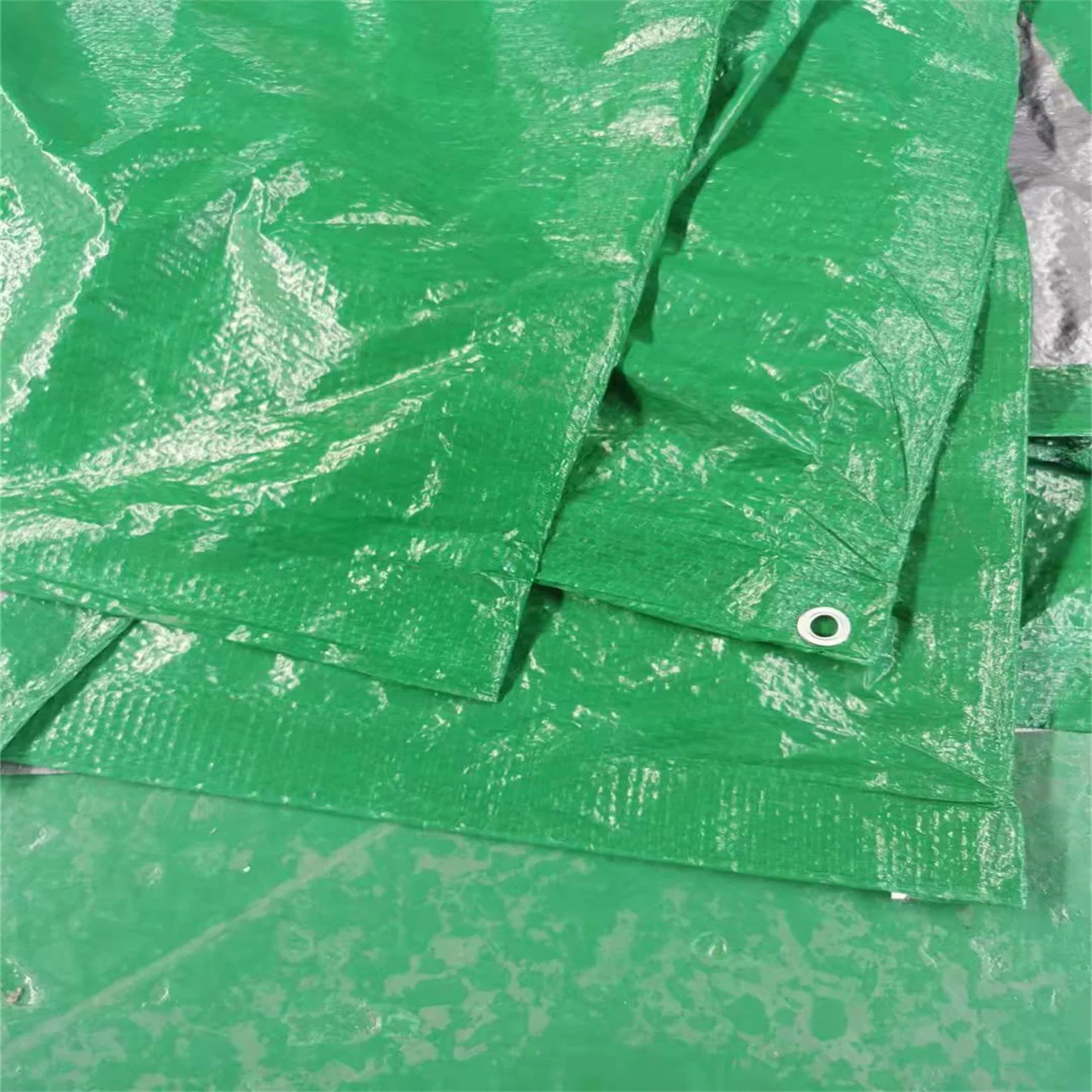 Uv Treated Green Ready Made Woven Tarpoline Roll Pe Tarpaulin