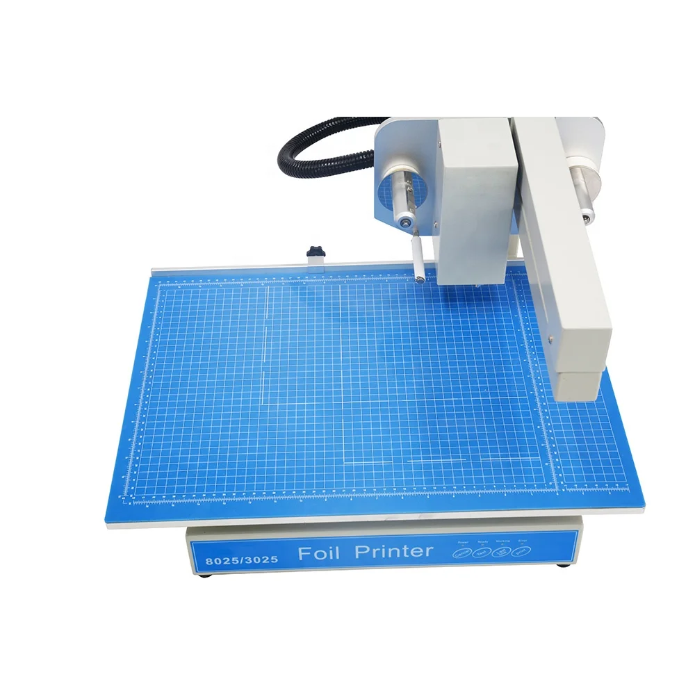 High Printing Resolution Automatic Desktop Foil Stamping Machine Digital Hot Foil Printer with Good Price
