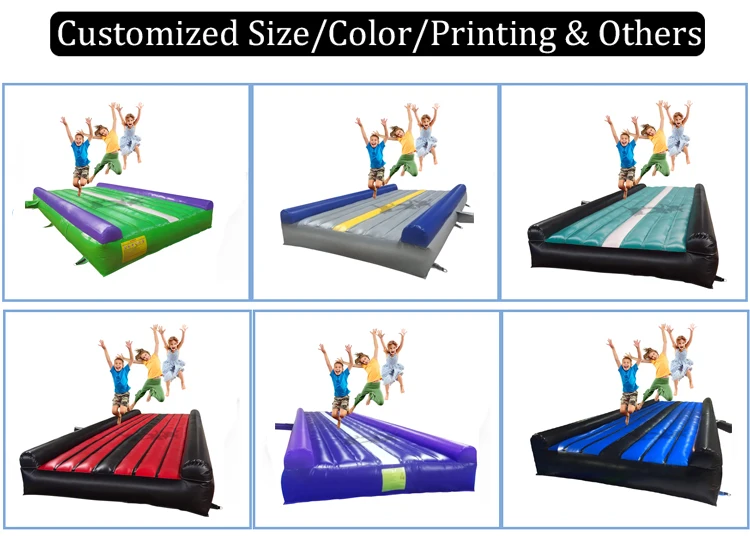 Inflatable Airtrack Tumbling Gym Mat Air Tumble Track Inflatable Gymnastics Mat For Sale