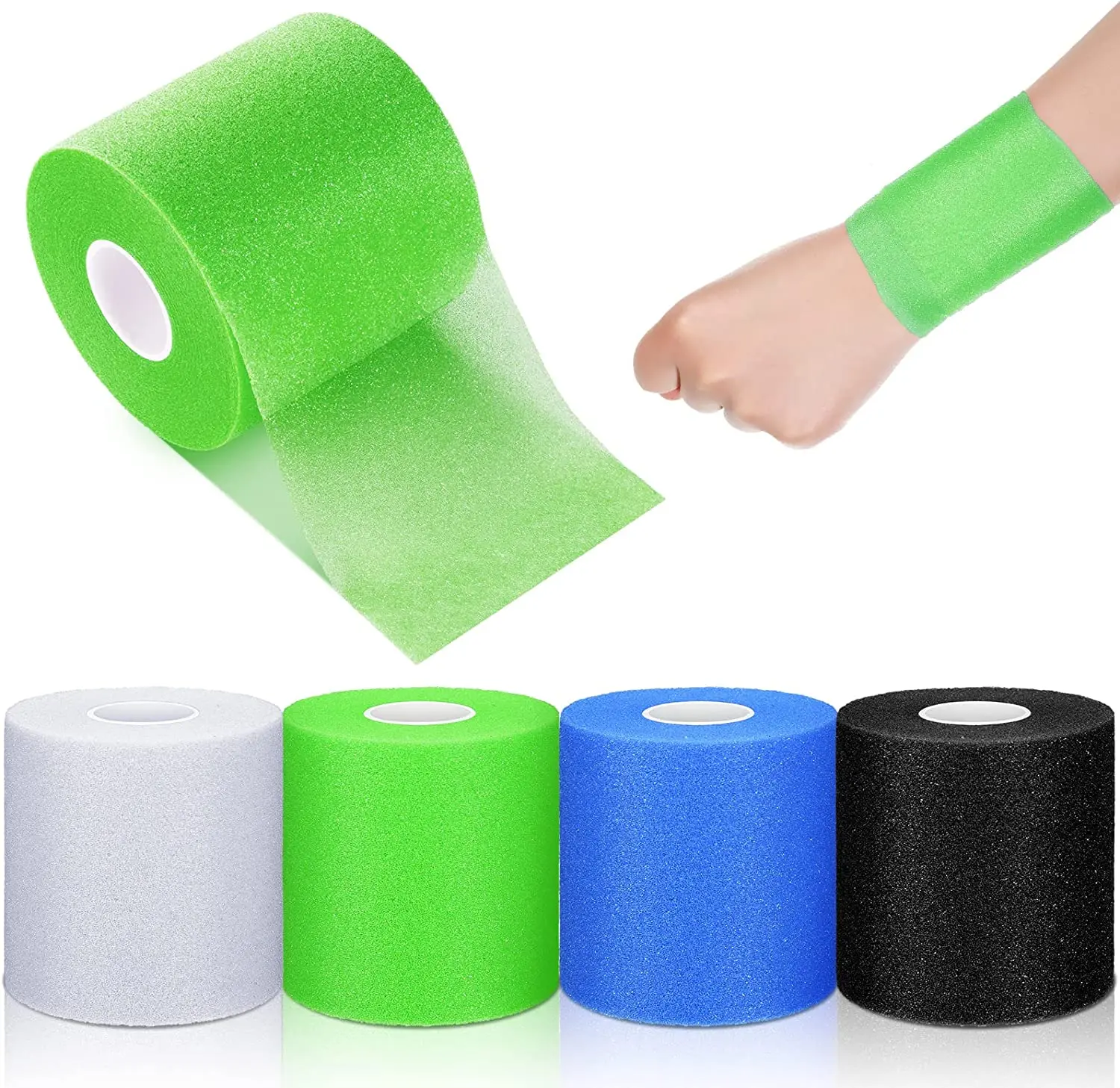 Спортивная мягкая спортивная лента для предварительной упаковки Рулон Ленты Из