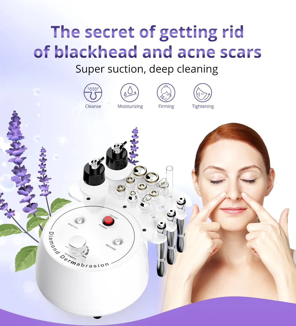 2024 Beauty Care Microdermabrasion Diamond Skin Rejuvenation Device Water Dermabrasion Diamond Microdermabrasion Machine