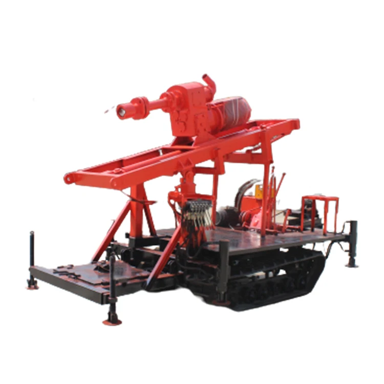 Professional factory 25 hp crawler hydraulic diesel 150m household multifunctional water well drilling rig