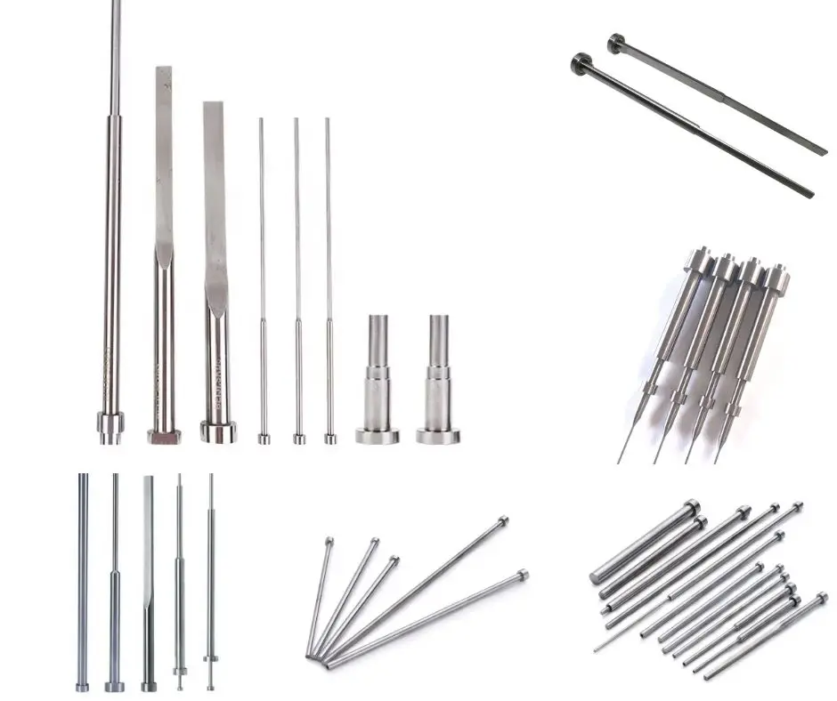 injection metal molds skd61 hss flat ejector stainless steel dowels punch pins and shafts sleeve supplier