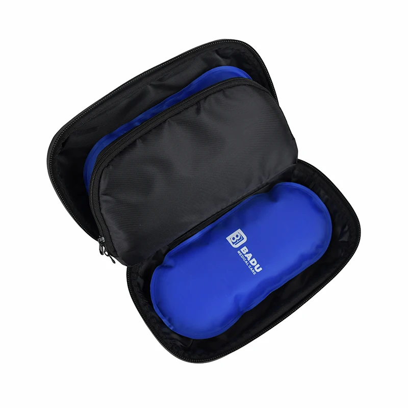 Сумка-холодильник Badu для диабетического инсулина, переносная сумка для путешествий, охлаждающая упаковка, с повторно замерзающим пакетом для льда-до 12 часов прохладного времени