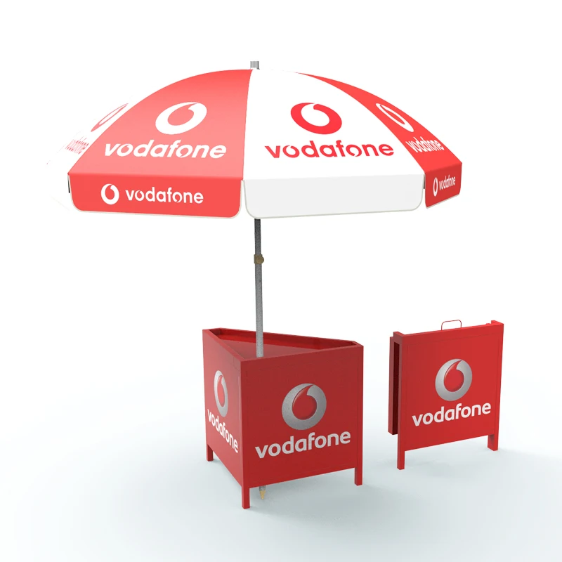 
Metal folding promotion table 