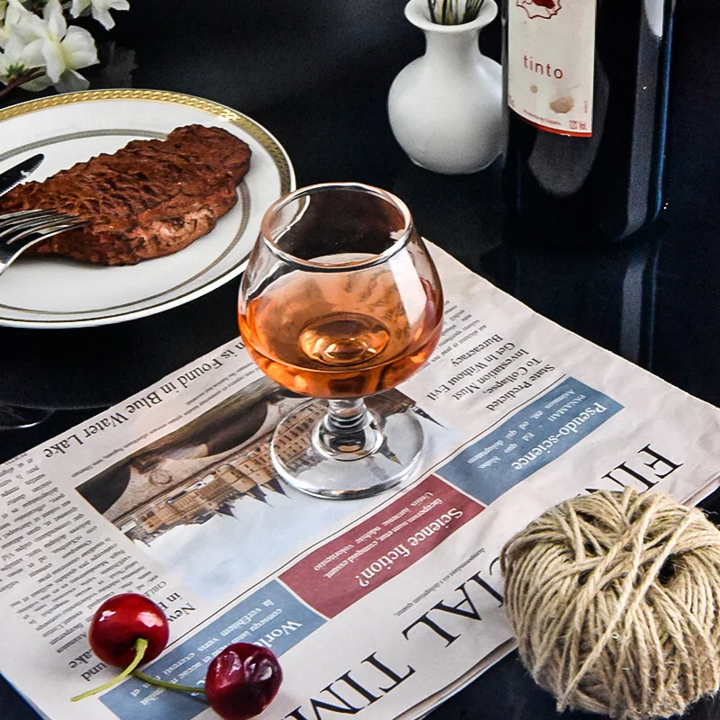 customized tulip whisky glass goblet brandy glass brandy snifter cognac glass