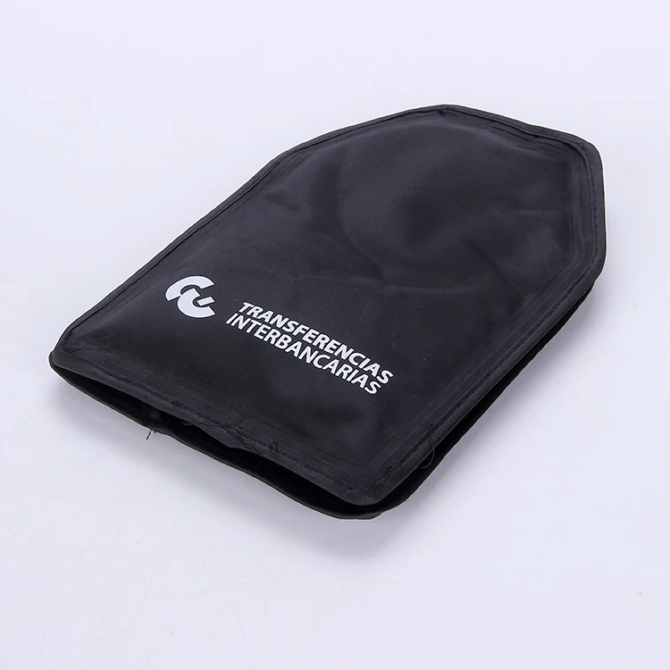 Easy to carry outdoor ice wine bag ,constant temperature ice gel plastic bag Wine cooler.