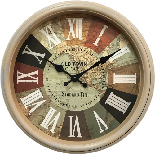 Настенные часы с пластиковой рамкой, 14 дюймов