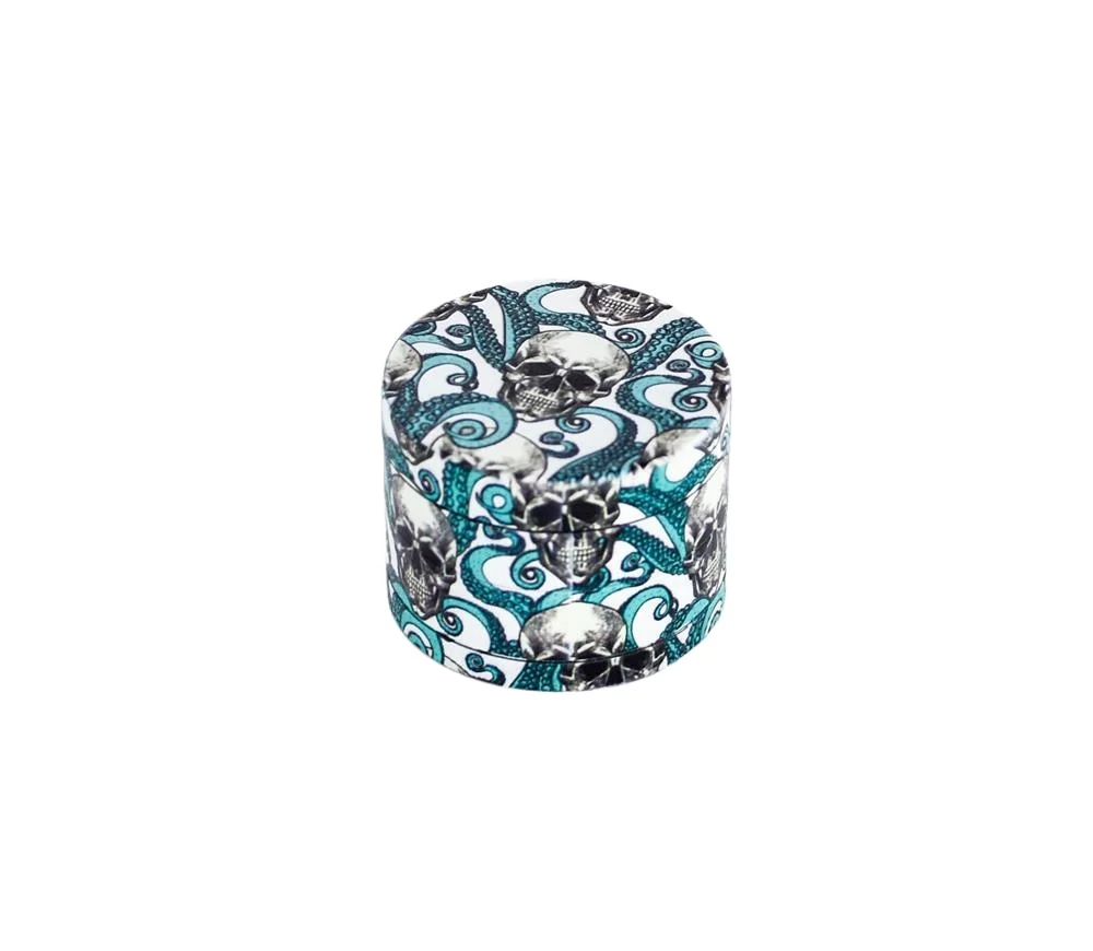 4-секционный измельчитель для специй с цинковым покрытием самолет сигарет травяной табака металлический ручной шлифовальный станок