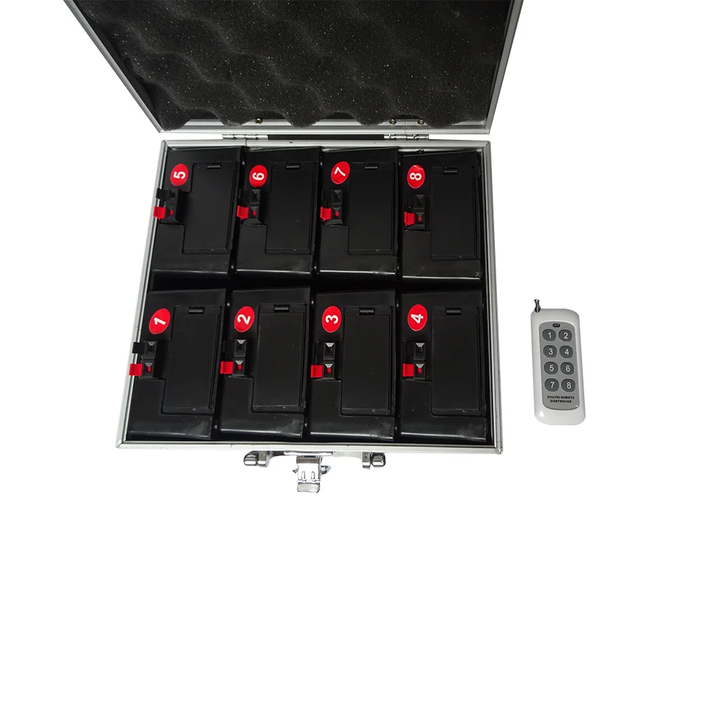 Top Sale Remote Control 8 Channel Receiver Stage Cold Fireworks Show Pyrotechnics Machine For Christmas Fireworks Show