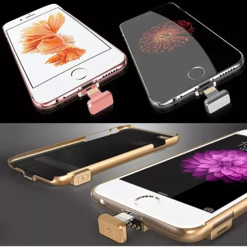 Внешняя батарея резервного копирования зарядное устройство Power Bank для iPhone чехол