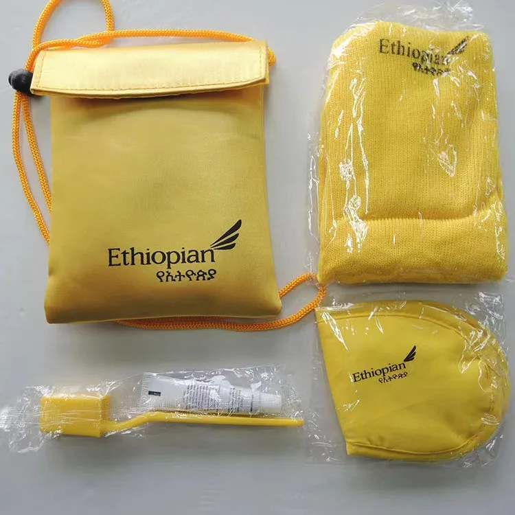 Customizable Carrying-on Airline Overnight Bag Airline Travel Kit For Airline