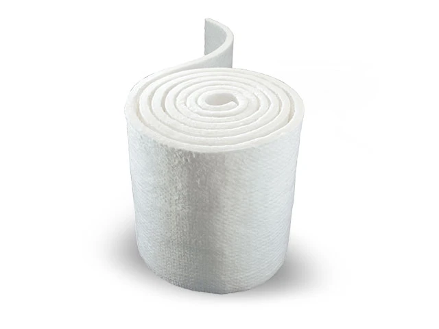 610mm Width High Temperature Ceramic Fibre Blanket Heat Insulation Material 1260 Ceramic Fiber Wool Roll Insulation