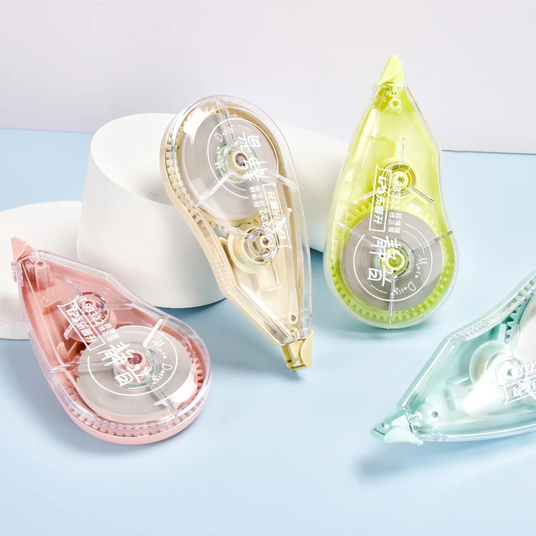 Office Supplies Correction Tape Manufacturer Custom Print Stationery Correction Tape Writing Correction 5mm