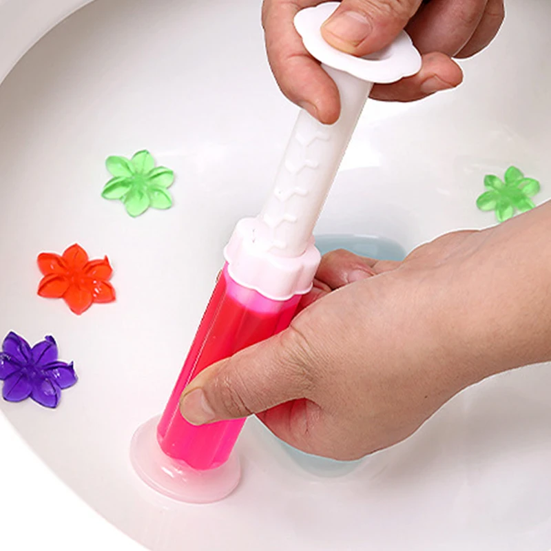 Toilet Cleaner Deodorant Toilet Deodorant Small Flower Clean Toilet Deodorant Gel