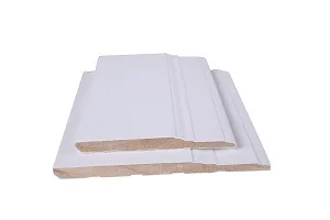 Manufacturers Provide White Primed Skirting Board Coating Finger Joint Base Boards