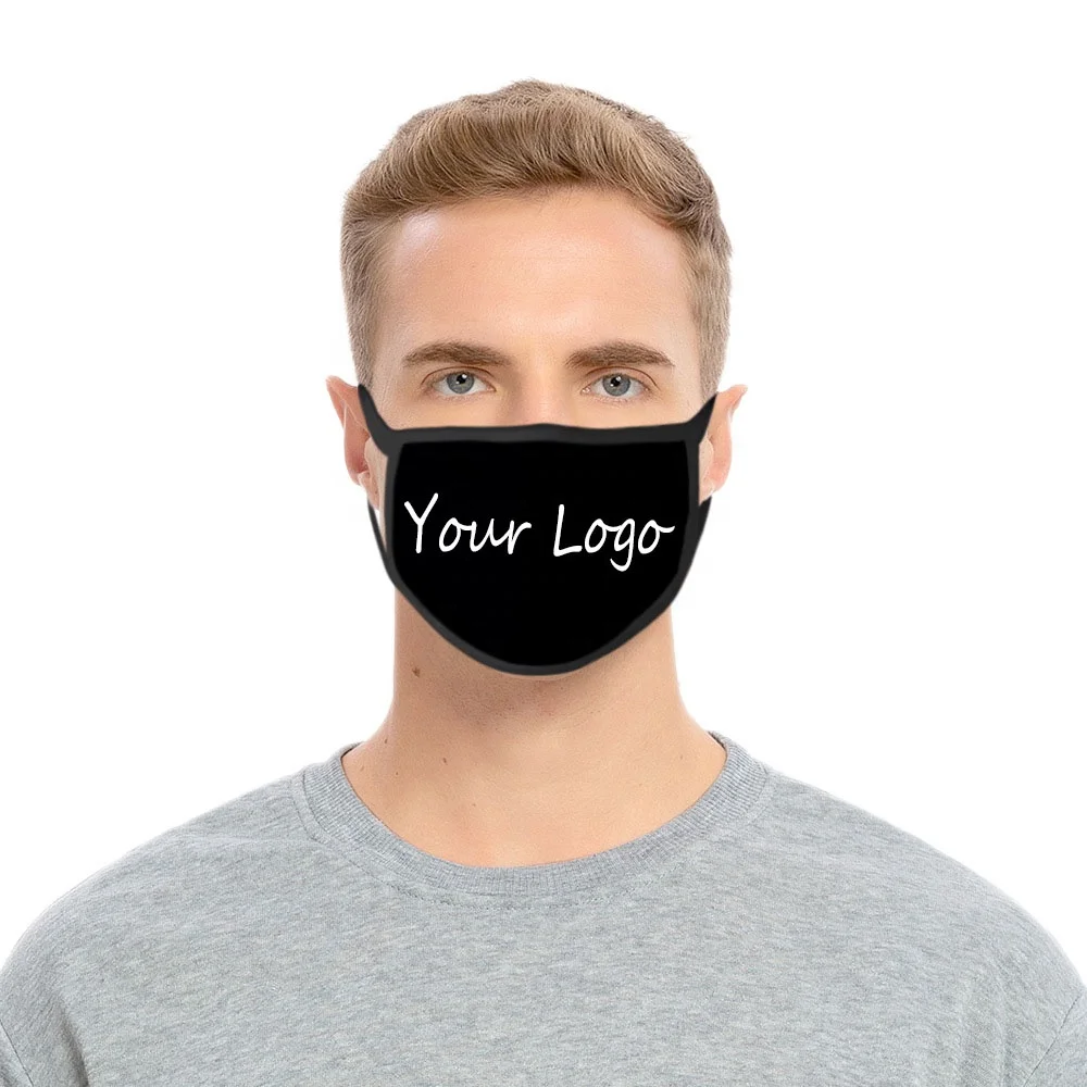 OEM Custom Design Wholesale Washable Cloth Polyester Sunscreen Covers Reusable Breathing Face Fashion for