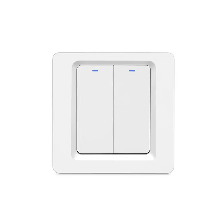 Wholesale home remote control fan eu 2 gang smart switches work with wifi
