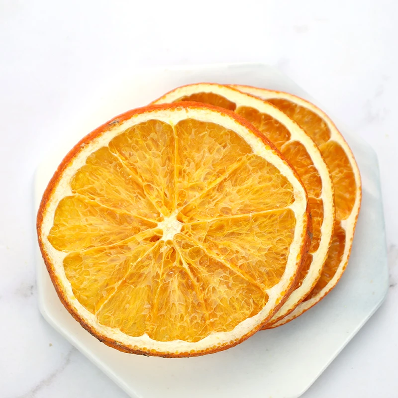 Sales of high-quality orange slices can make fruit tea fruit slices