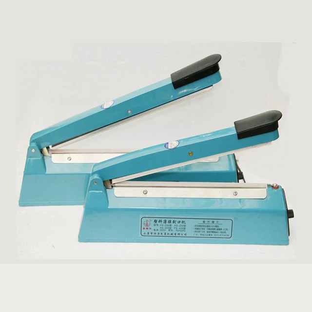 300mm Manual impulse heat hand plastic sealer for PP PVC foil bag 2