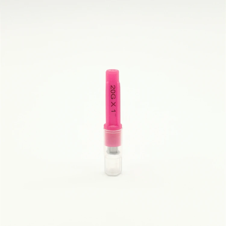 
0.9mm*25mm Disposable Aluminium Hub Veterinary Needle 