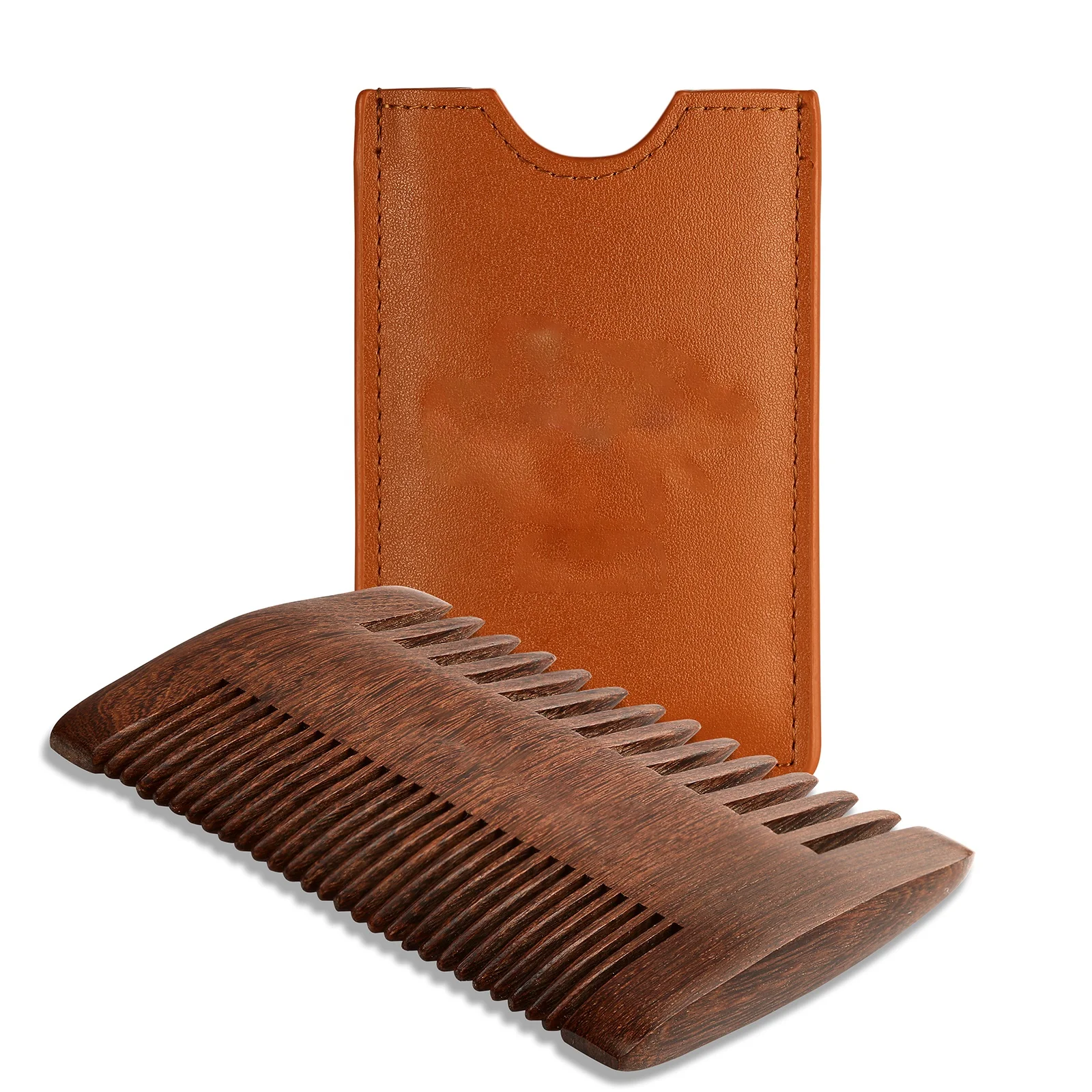 Shaving Brush  For Men OEM  Design black comb beard trim comb skin brush personalized hair comb