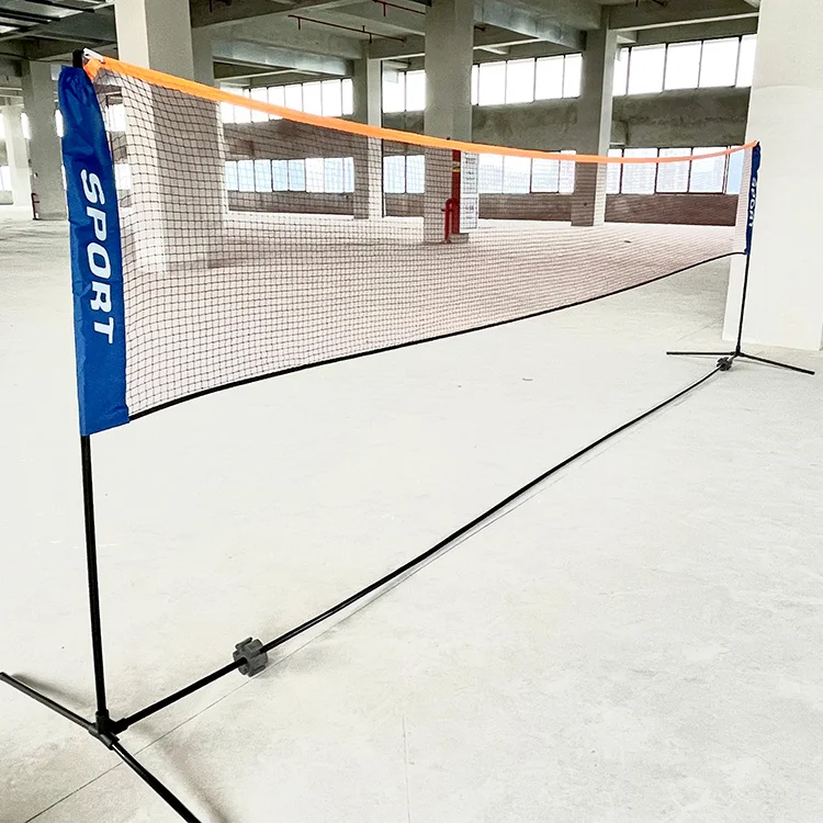 Factory price Lowest Price Customized Polyethylene Portable Badminton Net/Portable Tennis Net sport set outdoor sport product