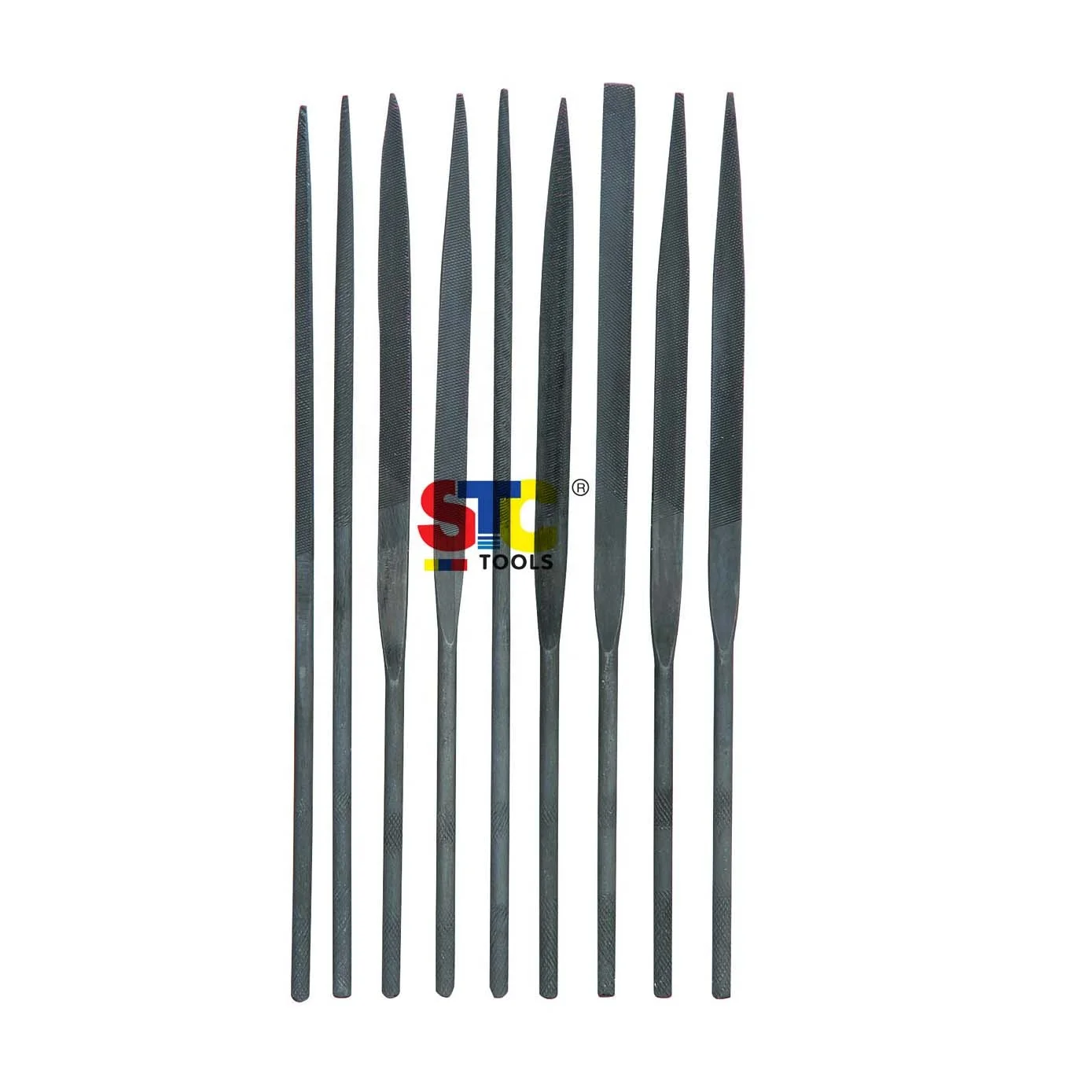 file needle set 160mm 180mm diamond files 2.35mm shank manufactures jewelry making  jewelry removal 10pcs mini needle file set