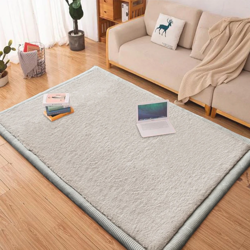 Wholesale White Faux Fur 4X6 Area Rugs and Carpets for Bedroom Bedside