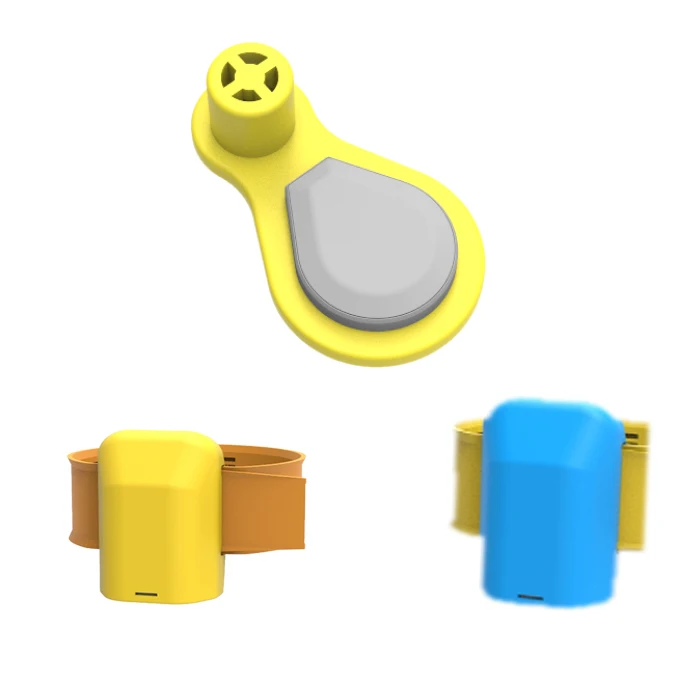 Dairy cow livestock farming equipment wearable cattle leg sensor cow foot tag ear tag for heat detection health monitor