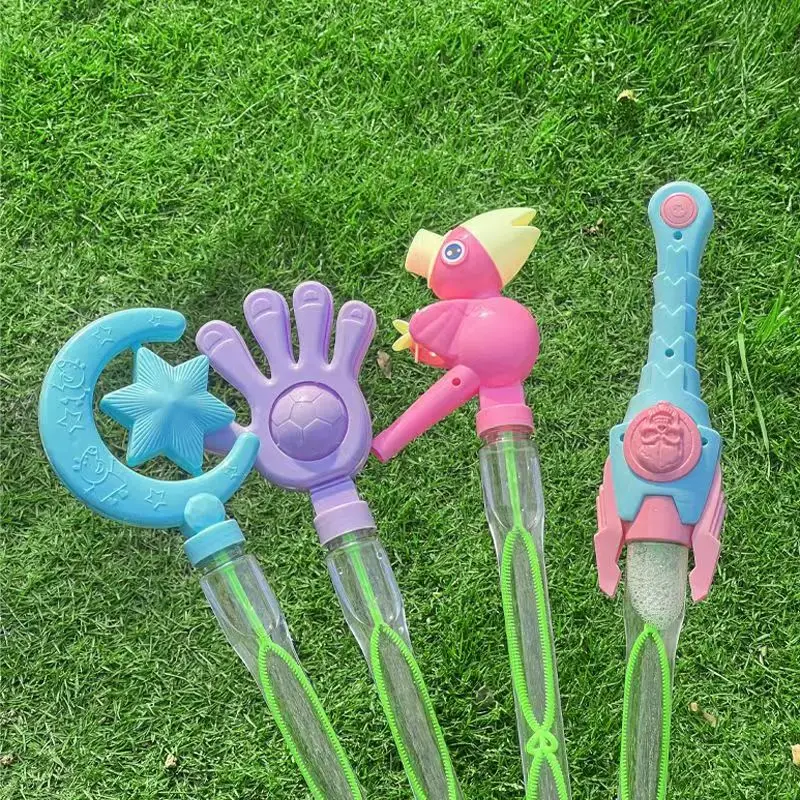 The new 46cm small elephant bubble wand blowing bubble toy is a must for outdoor sports area stores