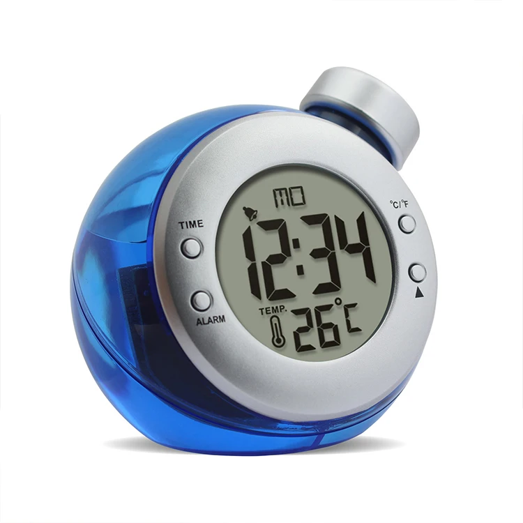 2023 New Digital Water Powered Multifunction Thermometer Clocks