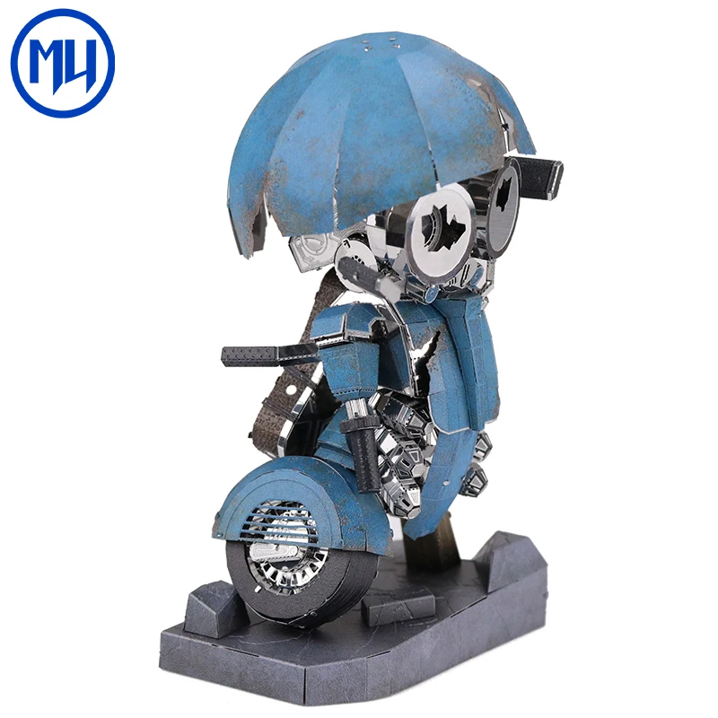 Transformers Sqweeks Toys MU 3D Metal Puzzle Toys Action Figures Metal Model Kits Robots Assemble Toy Creative Gift