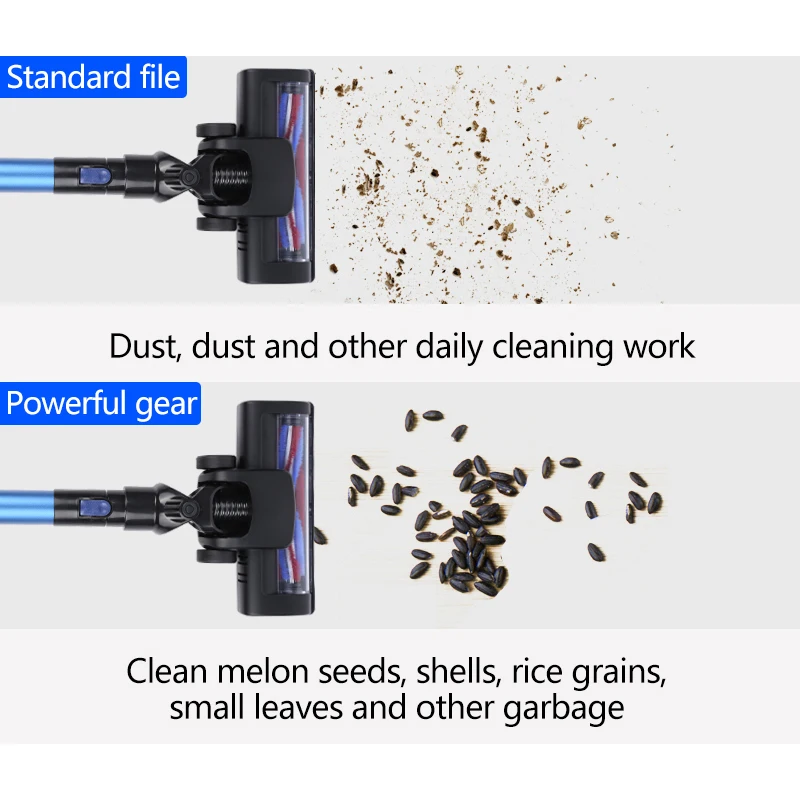 Household China Factory Low Price Big Suction Cordless Handheld Stick Vacuum Cleaner